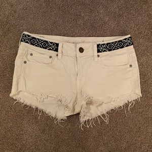 Off-White American Eagle Cut-Off Shorts